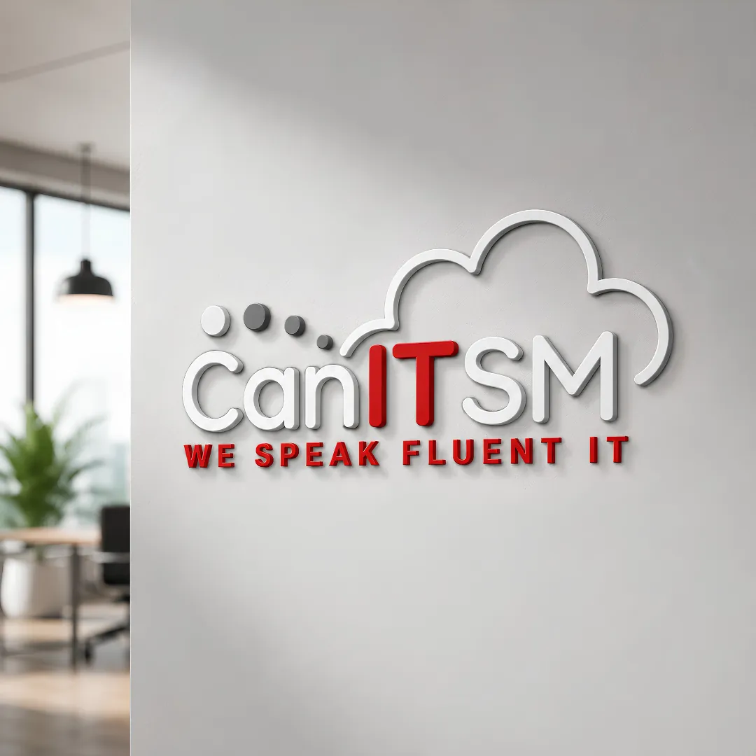 Logo design for CanITSM, an IT services company, by BizzOne Digital
