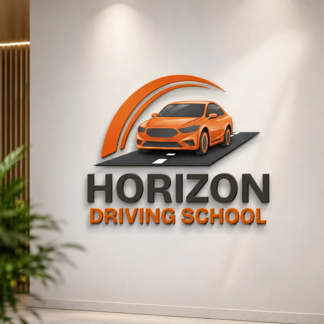 Logo design for Horizon Driving School by BizzOne Digital